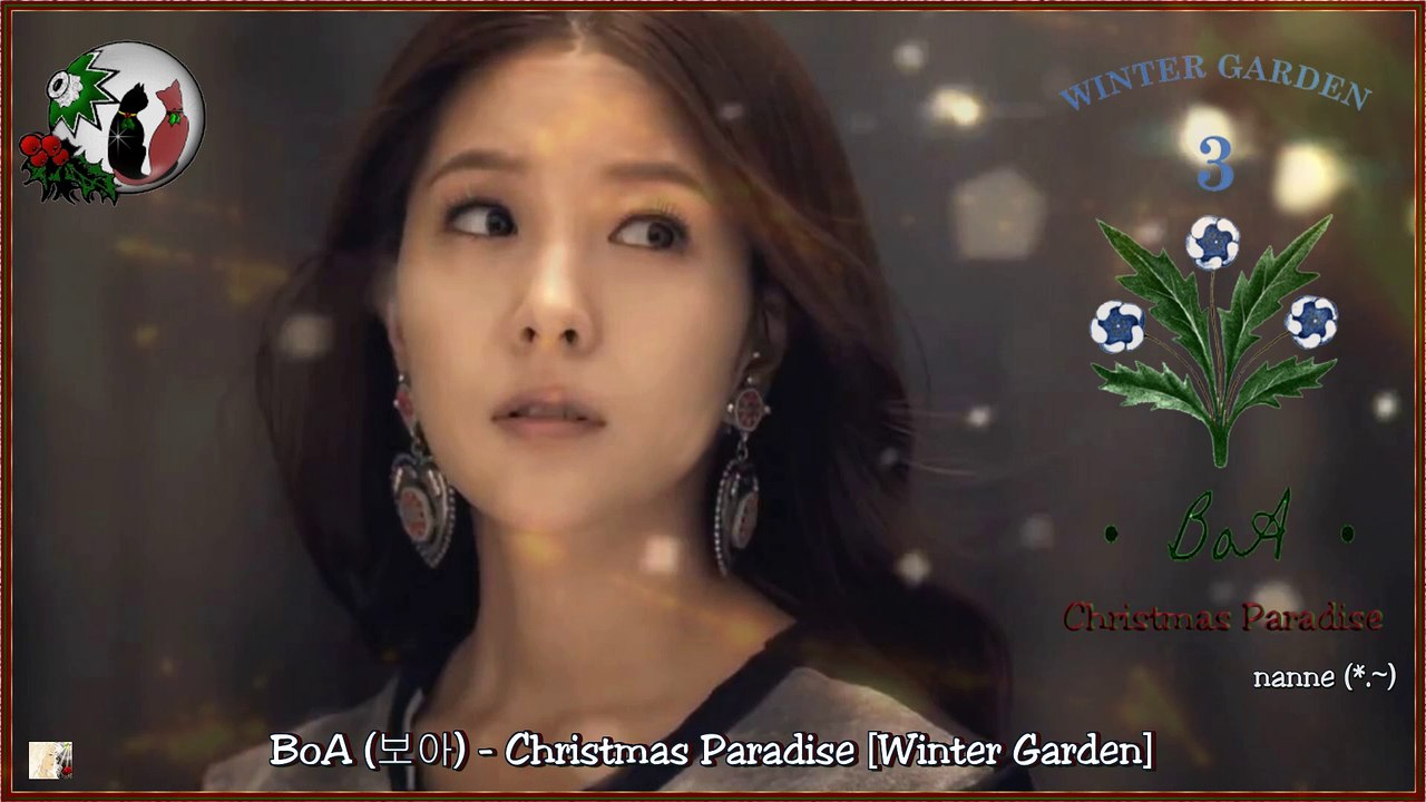 BoA - Christmas Paradise k-pop [german Sub] Winter Garden