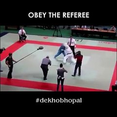 Obey the referee
