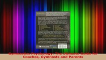 PDF Download  Gymnastics Psychology The Ultimate Guide for Coaches Gymnasts and Parents Read Online