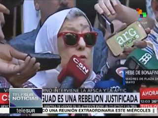 Hebe de Bonafini: Medios de comunicación argentinos no se vendan