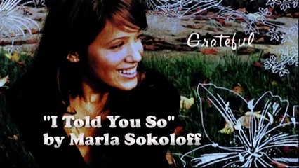 Marla Sokoloff - I Told You So