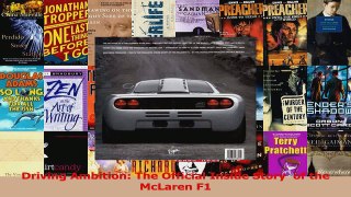 PDF Download  Driving Ambition The Official Inside Story  of the McLaren F1 PDF Full Ebook