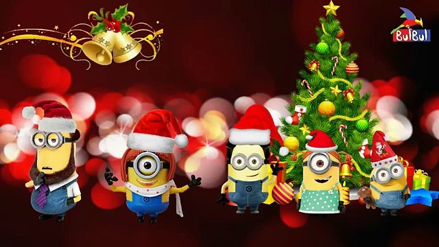Finger Family Collection 080 _2D Bulbul TV Christmas Barbie-Teletubbies-Christmas Minions , 2016