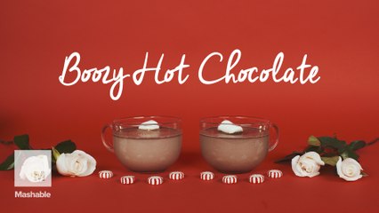 How to make boozy hot chocolate