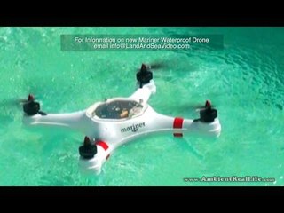 This waterproof drone can fly through the air and the sea.