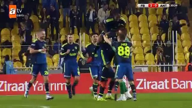 GOOOOOOOOAL Sener Ozbayrakli - Fenerbahçe 2- 0 Antalyaspor 23.12.2015 HD