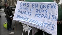 OMS nettoyage / Paris Habitat / salariés en grêve