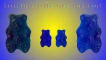 Jelly Gummy Bear Movie Finger Family Cartoon Animation Nursery Rhymes Dance with Lyrics Fi