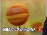【CM】マクドナルド NBAグッズ（1994年）