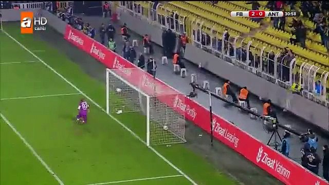 Sener Ozbayrakli Goal - Fenerbahçe SK 2-0 Antalyaspor - Turkiye Kupasi R4 Group H - 23.12.2015