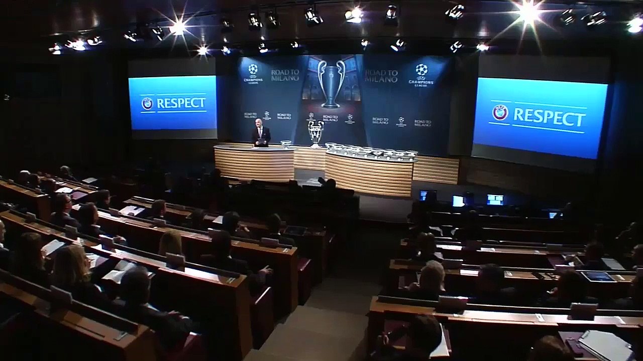 UEFA Champions League Round of 16 Draw Recap Full - SORTEO