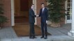 Reunión de Rajoy con Sánchez en La Moncloa