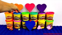 Happy Valentine's Day! Play Doh Hearts Thomas and Friends Peppa Pig Cars 2 Kinder Surprise Eggs