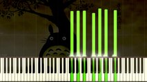 My Neighbor Totoro - Path of The Wind | Synthesia w/MIDI