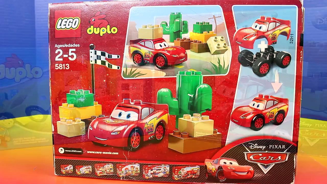 Lego Duplo Disney Pixar Cars Lightning McQueen Mater Radiator Springs & Superman Playset