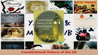 PDF Download  Constitutional History of the UK PDF Full Ebook