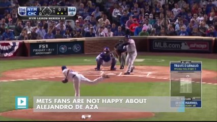 Mets fans are not happy about Alejandro De Aza