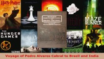 Read  Voyage of Pedro Alvares Cabral to Brazil and India Ebook Free