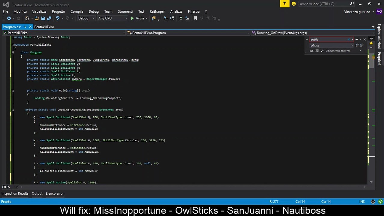 [EloBuddy] Tweaking my addons