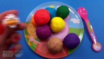 plasticina Peppa Pig Play Doh Ice Cream Disney Frozen Hello Kitty Angry Birds Surprise Balls