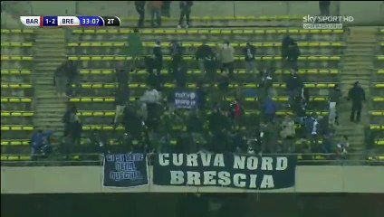 AS Bari 1 2 Brescia Calcio - Alexandre Geijo Goal Italy  Serie B 23 12 2015