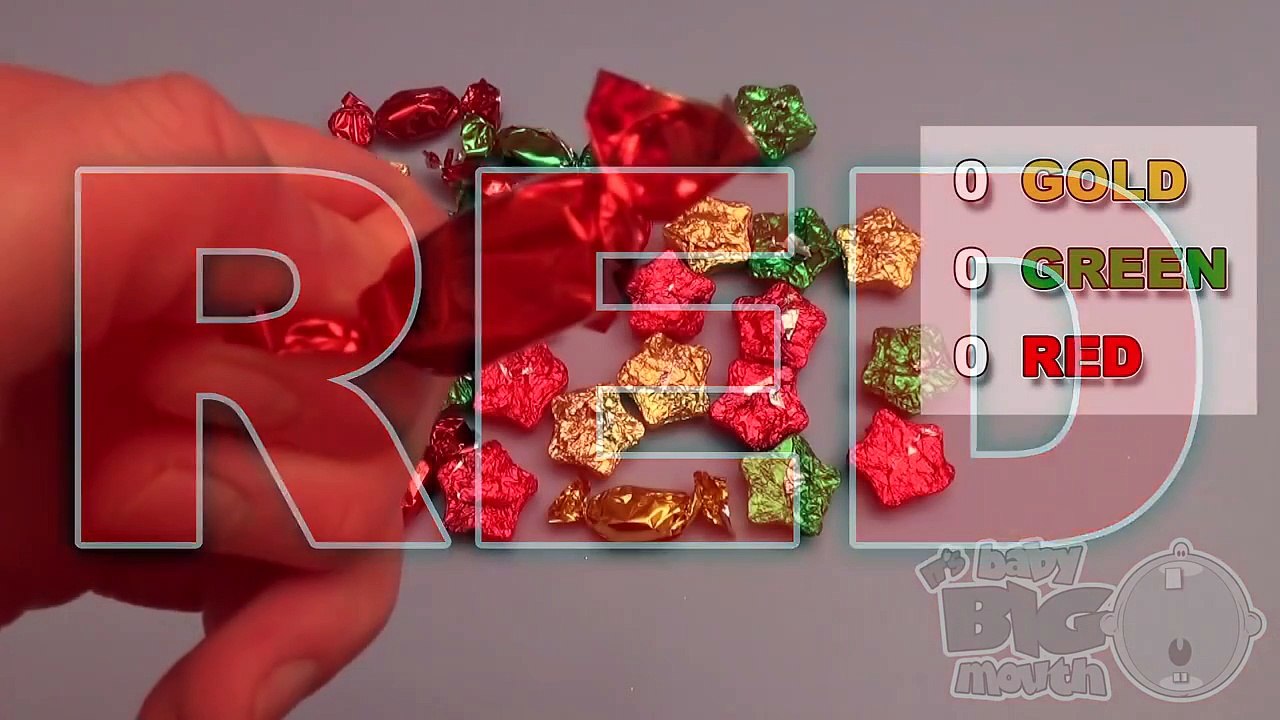 Learn Colours with Christmas Candy and Chocolates! Fun Learning Contest!