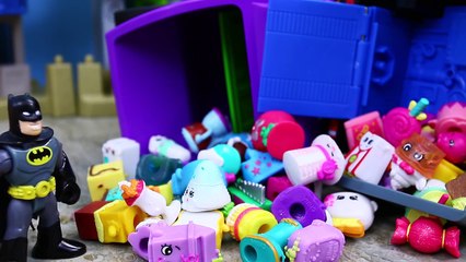 Batman and Spiderman Chase the Joker Garbage Truck Stealing his Toys and Find Superman