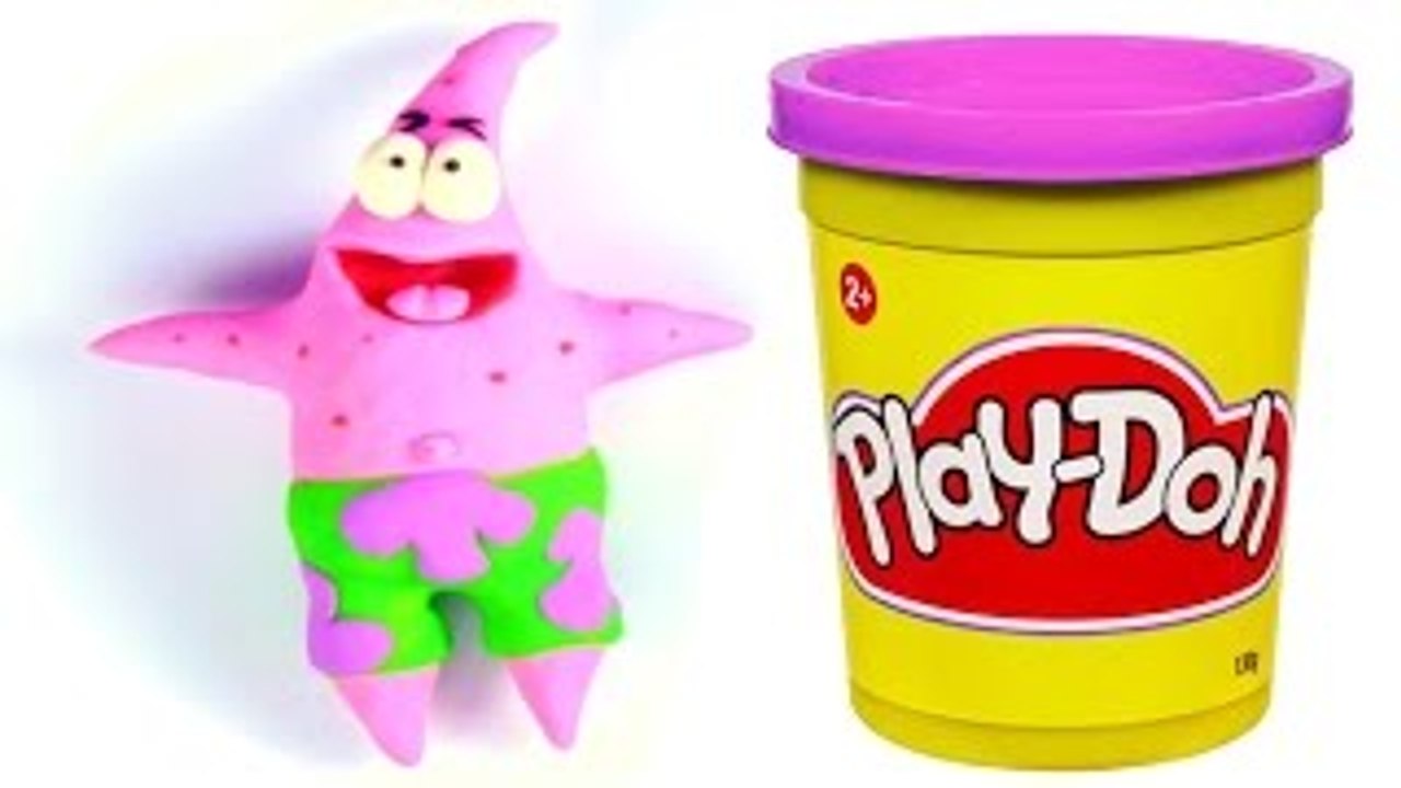 Patrick Spongebob Play doh STOP MOTION video. Animación de Patricio de Bob Esponja