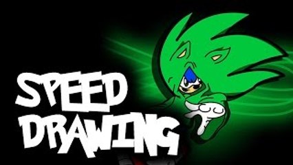 Speed Drawing | Sonic The Ghetto-Hog!