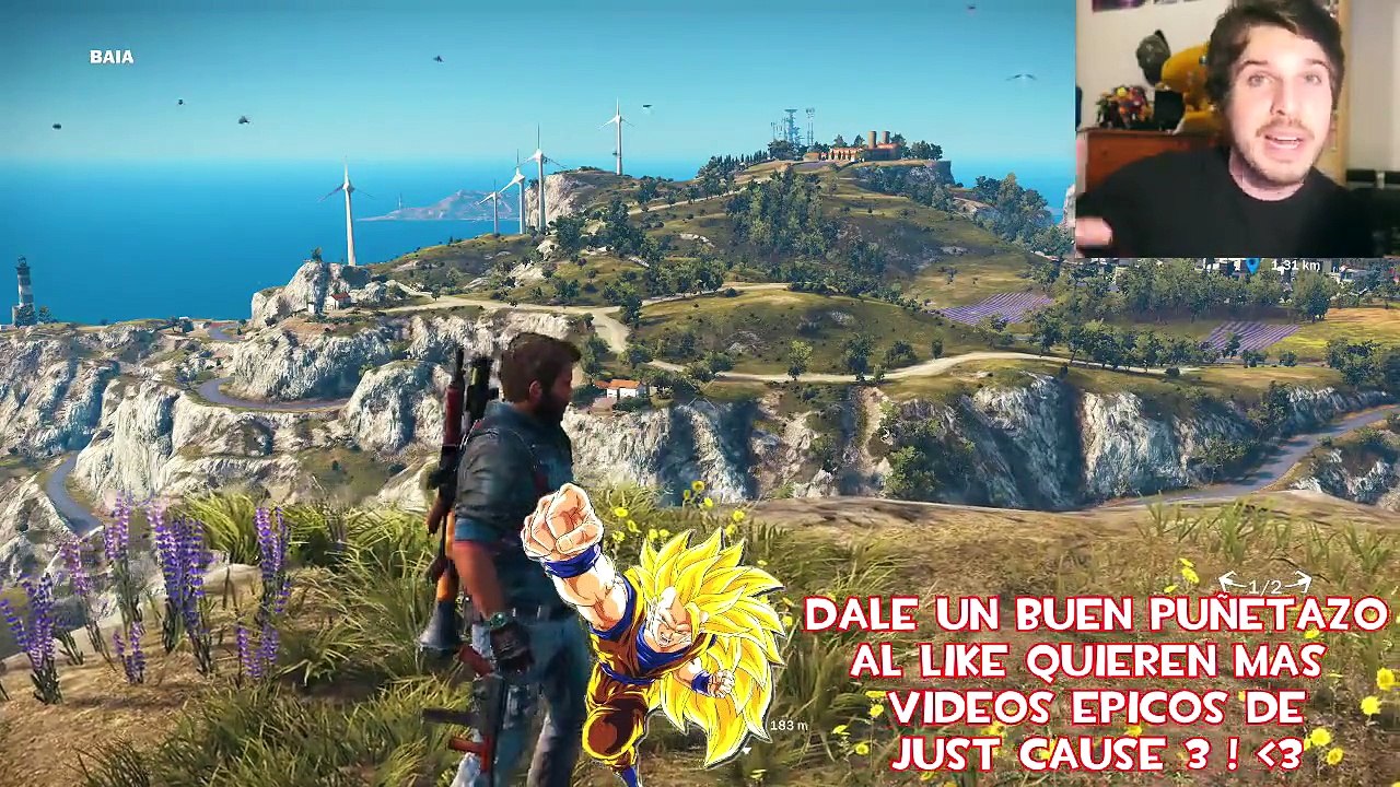 JUST CAUSE 3 : FUEGO Y DESTRUCCION !!! BOOM !! - Rafyta El Destructivo Y Volador !