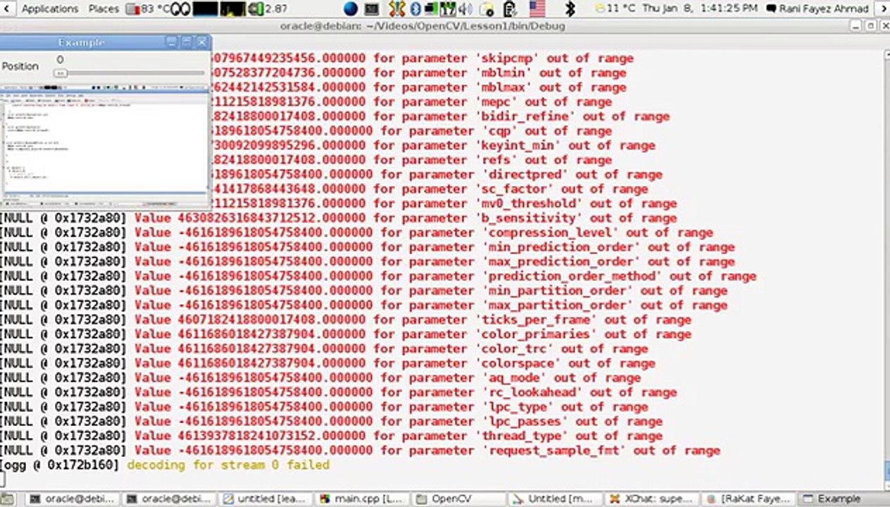 OpenCV Using C++ Lesson 7  Adding A TrackBarSlider (Arabic Version)