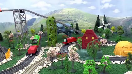 Thomas And Friends Play Doh Diggin Rigs Accident Crash Rescue Stories Bus Helicopter Fire Engine