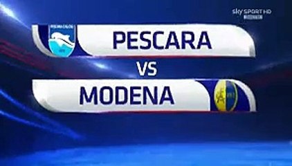 Pescara 1-0 Modena All Goals and Full Highlights 23.12.2015 HD