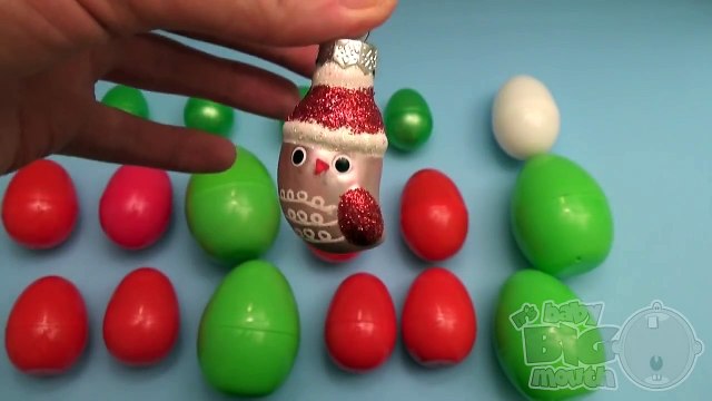 Learn Patterns with Surprise Eggs! Opening Surprise Eggs filled with Toys! Christmas Edition!