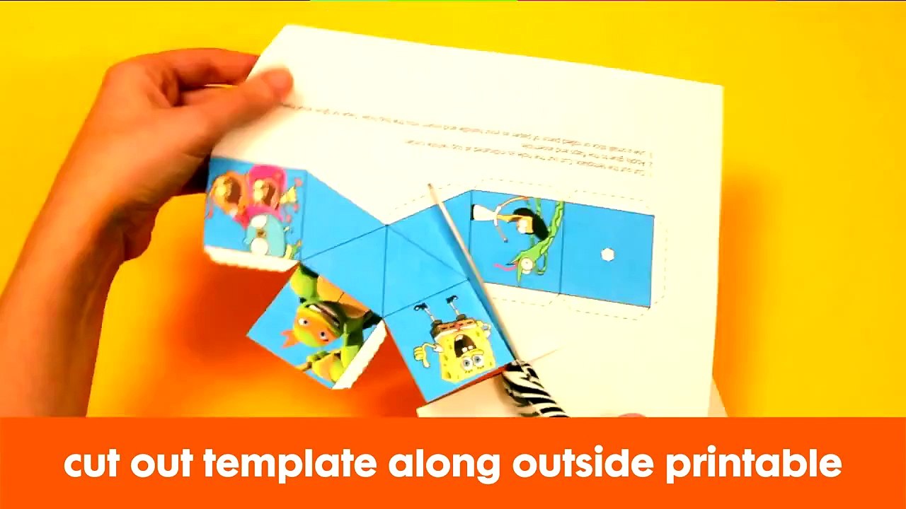 How To Make A Nicktoons Dreidel | Nick