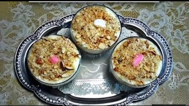 عصيدة جلجلان (سمسم) ساهلة وبنينة الاكلات التونسية Noisettes Tunisian cuisine