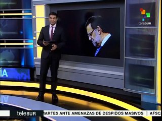 España: PSOE anuncia a Rajoy que votará en contra de su investidura