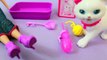 playdough Barbie Potty Trainin' Blissa Kitty Cat Review Pees Poop Play-Doh Food AllToyCollector