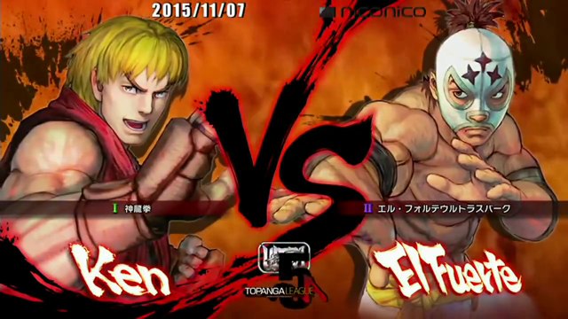 Momochi (Ken) vs Pepeday (El Fuerte) - USF4 - TL5A Round8 Battle4