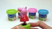 game Play Doh Peppa Pig and Friends Playdough kit Peppa Pig Toy mater play doh