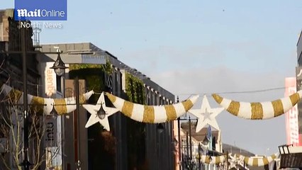Newcastle city centre full of last minute Christmas shoppers