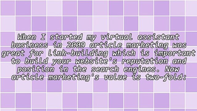 Article Marketing Strategy for Your Marketing Plan