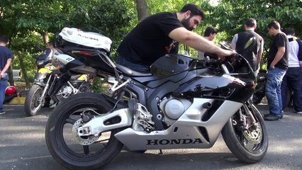 Honda CBR 1000RR with Yoshimura RS 5 Exhaust Sound