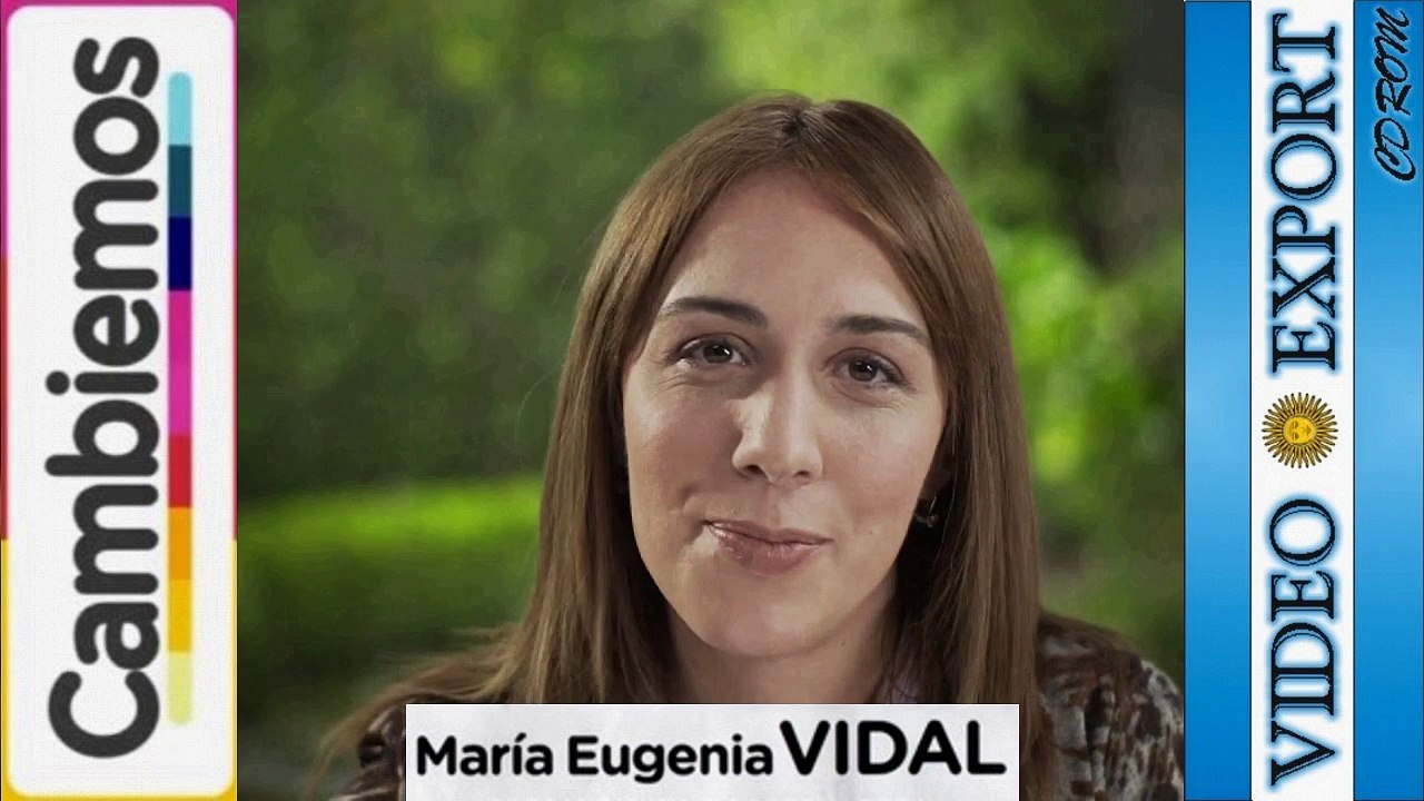 VIDAL MARIA EUGENIA 2015 GOBERNADORA DE LA PCIA. BS. AS.