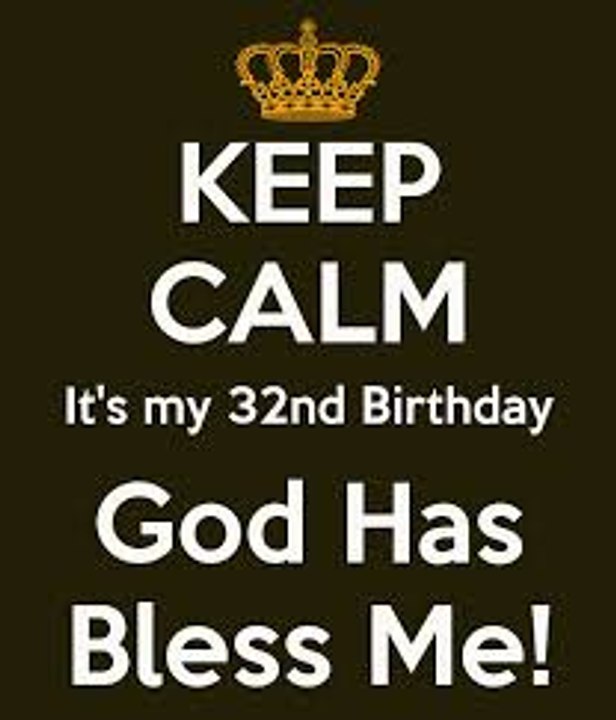 My 32 Birthday Facebook Comments.