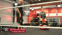 WWE Network: Regal and Bloom get upset over the issue of footwork: WWE Breaking Ground, No