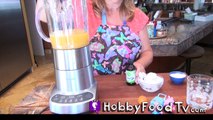 hobbykids Orange Cream Squeeze! Ice Cream Orange Juice Drink [Peppa Pig] by HobbyFoodTV tangerines