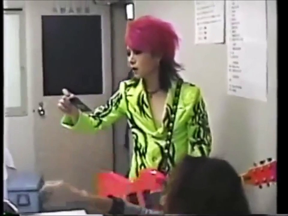 X JAPANの楽屋風景とライブ本番前（1996年）