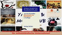 Lesen  Steueroptimale Rechtsform Eine Belastungsanalyse für mittelständische Unternehmen PDF Frei