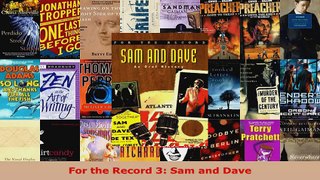 Read  For the Record 3 Sam and Dave Ebook Free